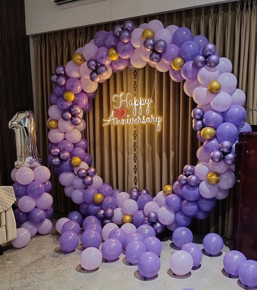 Anniversary Room Decoration Noida Delhi NCR
